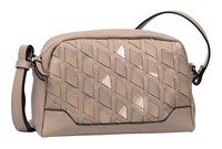 Gabor Lilien Camera Bag UmhäNgetasche Tasche Patent Taupe Taupe Neu