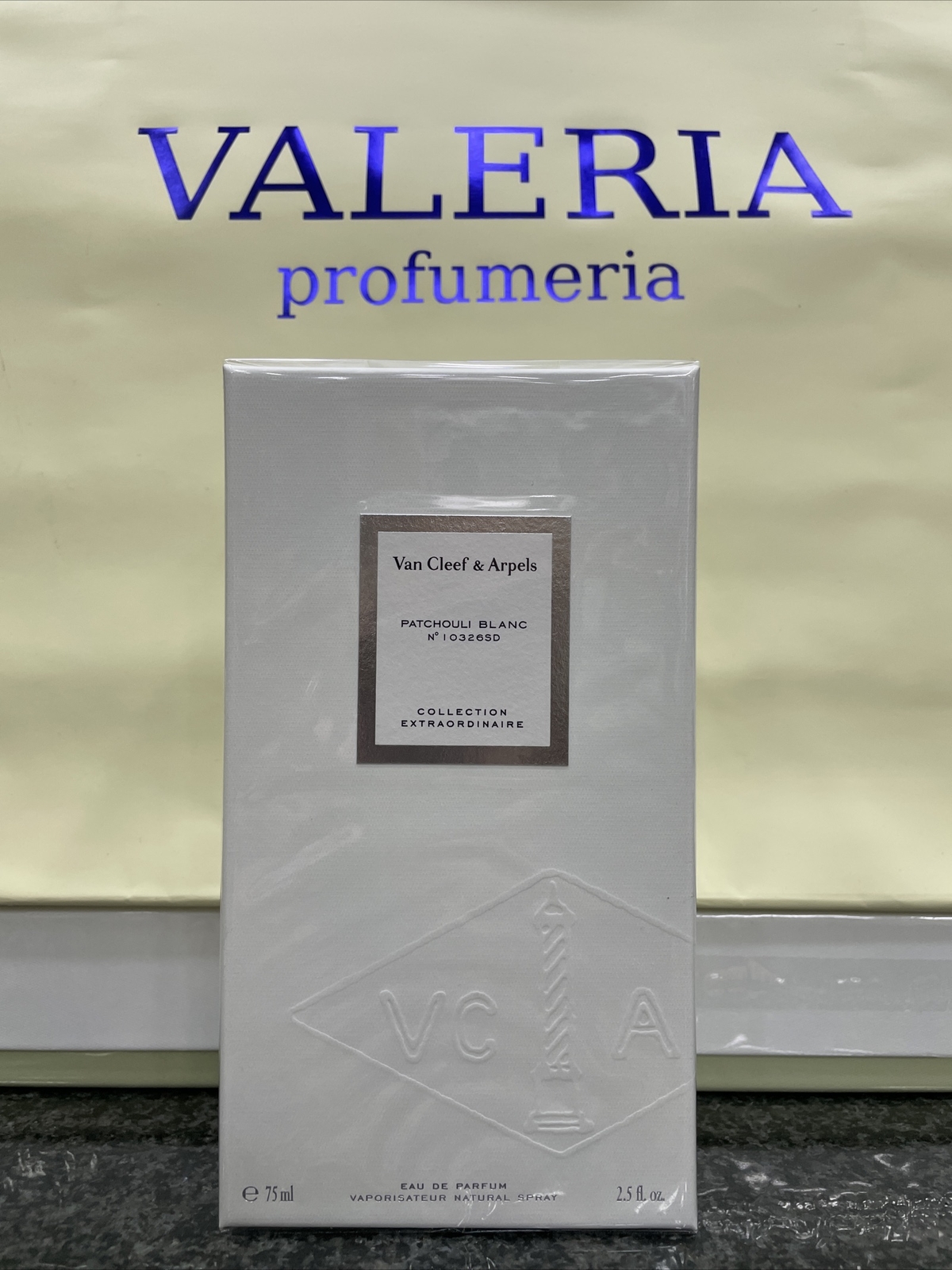 Van Cleef & Arpels Patchouli Blanc EDP 75 Ml Vapo Nuovo Con Cellophane
