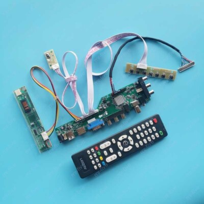 For N154Z1-L02/L03 30-Pin LVDS 1CCFL USB AV HDMI 1680x1050 DVB-T2/C Driver Board