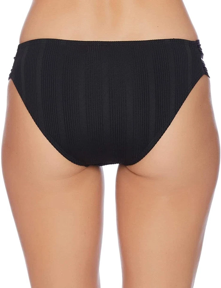 Traje de baño inferior de bikini negro cobertura completa Athena 267440 para mujer talla 12 Foto 2 de 2
