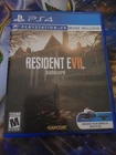 Resident Evil 7 Biohazard AND Residemt Evil 4 PS4