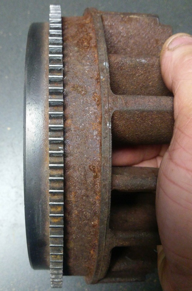 Tecumseh 8HP 10HP Flywheel 611091 w/ Ring Gear *Add Electric Start To