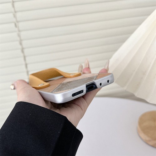 Vintage Wrist Strap Leather Case Cover For Motorola Moto Razr+Plus 2024/50 Ultra - Picture 11 of 30