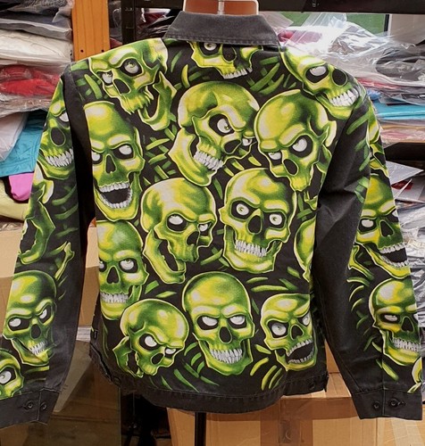 SS18 Supreme skull pile work jacket size M medium Coat - Picture 3 of 12
