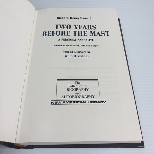 Two Years Before The Mast New American Library Collection of Biography & Au 1985 - Picture 3 of 10