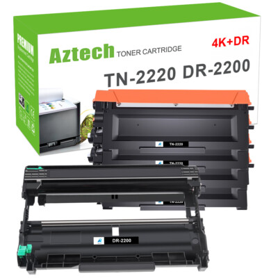Toner / Trommel Compatible With Brother DR-2200 TN-2220 HL 2240 2250DN MFC-7360N