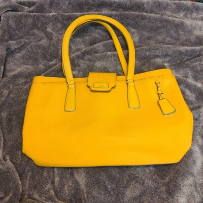 TUMI Sinclair Tegan Business Tote Handbag Purse in Yellow Style #79385EG