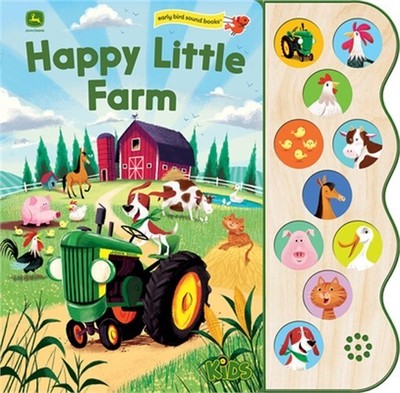 John Deere Kids Happy Little Farm (Board Book)