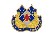 4" 116th infantry brigade combat team army bumper sticker decal usa made