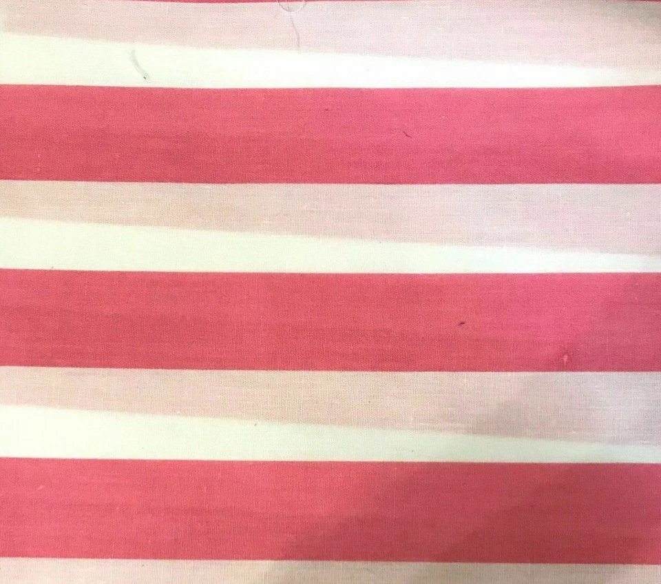 Tela rosa a rayas 8"X8" tela de proyecto de acolchado artesanal - Lote de 25  Foto 2 de 2