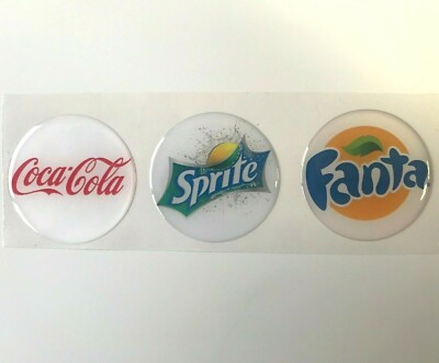 Coca Cola Aufkleber, Fanta Aufkleber, Sprite Decal Für Ihre Maschine 3D Gel, ...