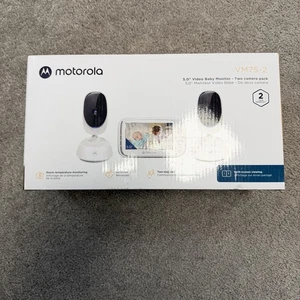 Motorola VM75-2 5 inch Cameras and Remote Pan Video Baby Monitor