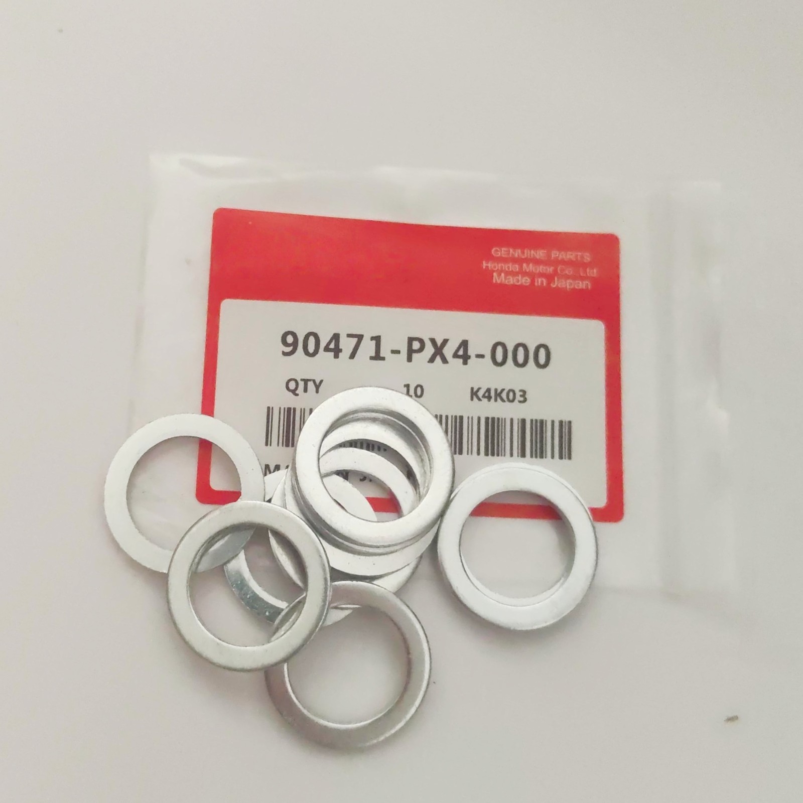 10PC 18MM TRANS DRAIN PLUG CRUSH WASHER GASKETS FOR HONDA/ACURA 90471-PX4-000 US