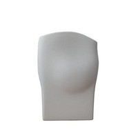 Domoletti Keramikvase Weiß H27 Cm Ø 18,5 Cm Dekovase Innenbereich MUXHX41690