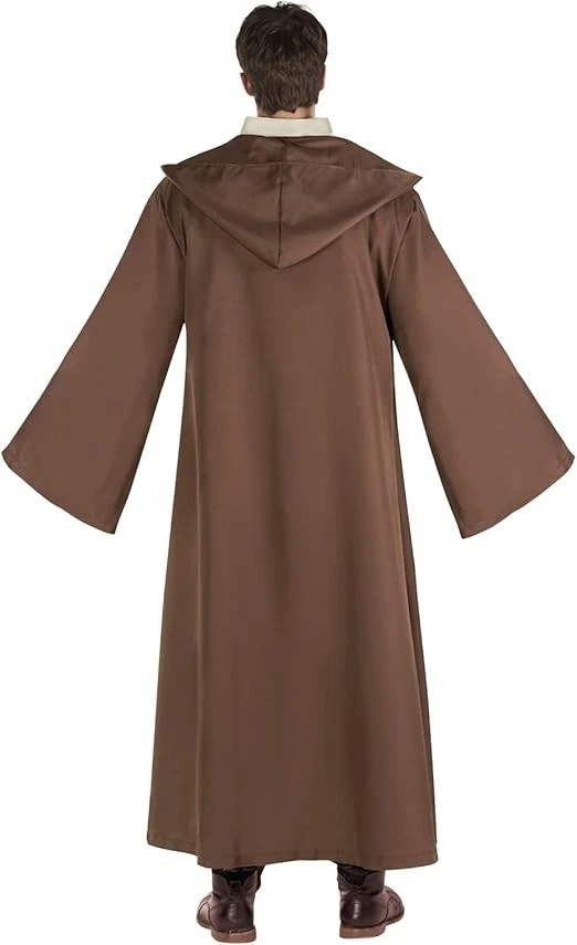 Disfraz de Caballero Jedi para Hombre Adulto Estrella Fantasía Bata con Capucha Espacio Juegos con disfraces -GRANDE Foto 2 de 4