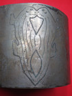 NATIVE AMERICAN KISSING OTTERS ENGRAVED INDIAN ARM BANDS RARE ORIGINAL SET HB EX — photo 2
