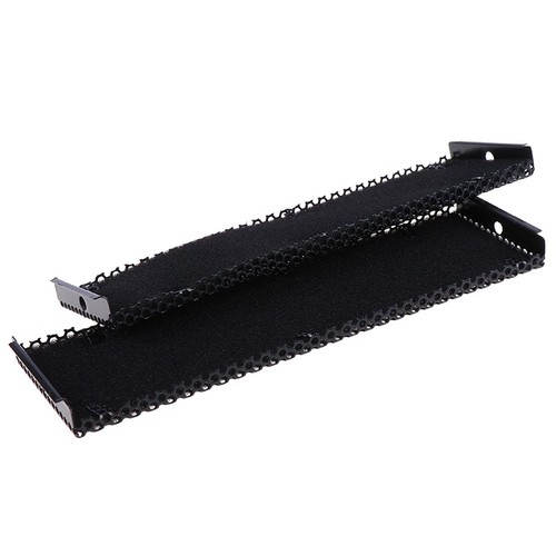 2PCS Optical Drive Chassis Front Panel Bracket Baffle with Dustproof Sponha