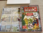 2019 Avengers #1 Silver Foil Marvel Comics Cover 1 Oz .999 Silver Tin Has A Dent