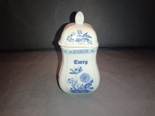 Curry Vorrats Dose Zwiebelmuster h-13 cm mit Deckel KGG