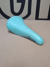 Vintage Selle Italia Bianchi Bike Saddle Rare Celeste Color