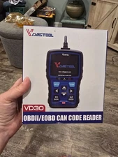 VDIAGTOOL VD30 Pro Car Code Reader, OBD2 Scanner Diagnostic Tool for Cars and Tr