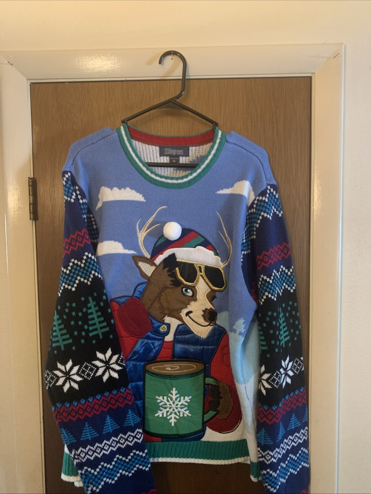 33 Degrees men’s jollidays Sweater size XL