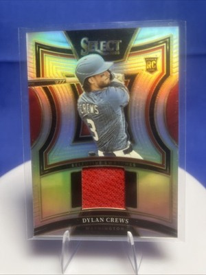 2025 Panini Select - Selective Swatches Dylan Crews #SS-DC (MEM, RC)