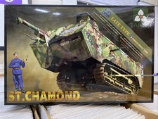 Takom 2012 1/35 French Heavy Tank St.Chamond Late Type