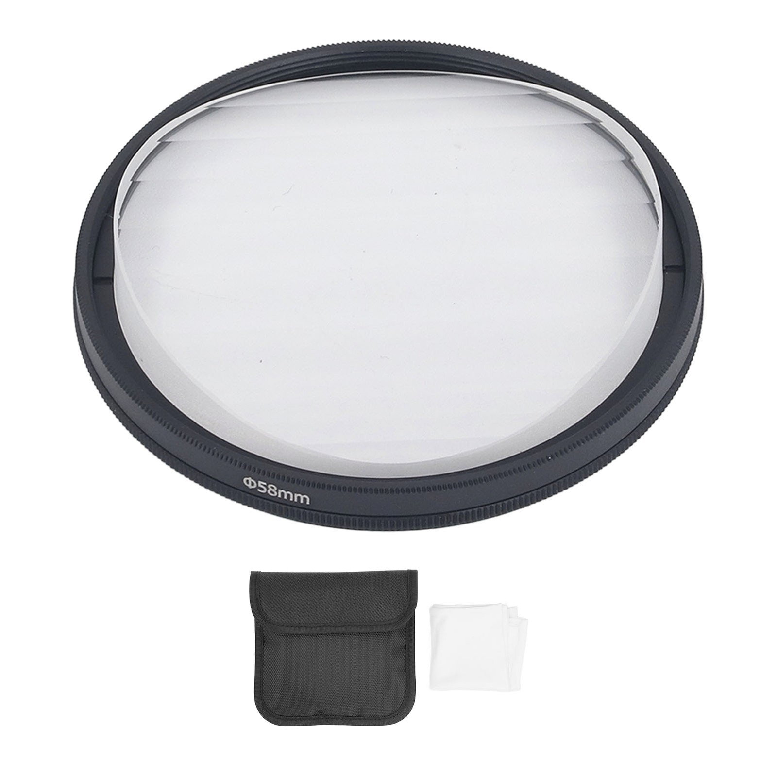 .58mm Camera Filter Linear Glass Prism MRC Coating Repeated Color Images