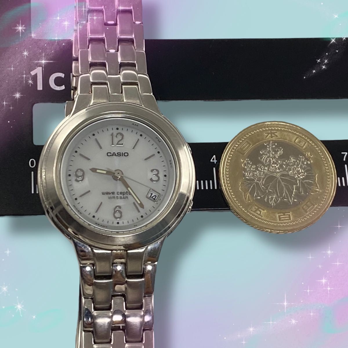 . Operation confirmed. Casio Wave Ceptor Ladies W… - image 6