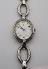 Ancienne Montre Femme LIP Argent Massif - Mécanique - Vintage 1950/60 #G8