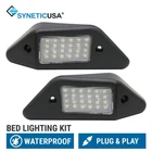 2pcs White 24 SMD LEDs Truck Cargo Bed Lighting Kit Bright for 2016-2019 Tacoma