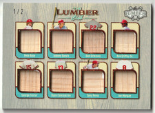 2025 Leaf Lumber - The Lumber Club - Big Red Machine Bat #1/2 - Cincinnati Reds