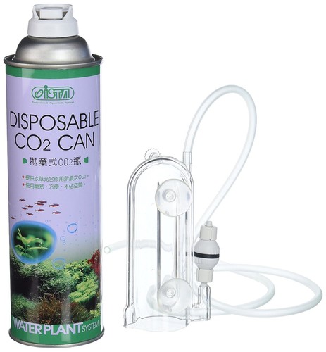 Ista CO2 Diffuser Set Disposable Can for Planted Freshwater Aquarium Beginners