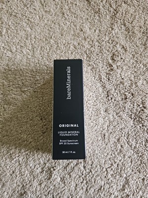 BARE MINERALS ORIGINAL LIQUID MINERAL FOUNDATION SPF 20 FAIRLY MEDIUM  30 Ml 1FL