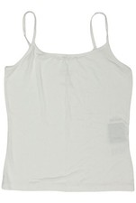 Les Lunes Top Damen Trägertop Tanktop Unterhemd Gr. M Weiß #zunzkey