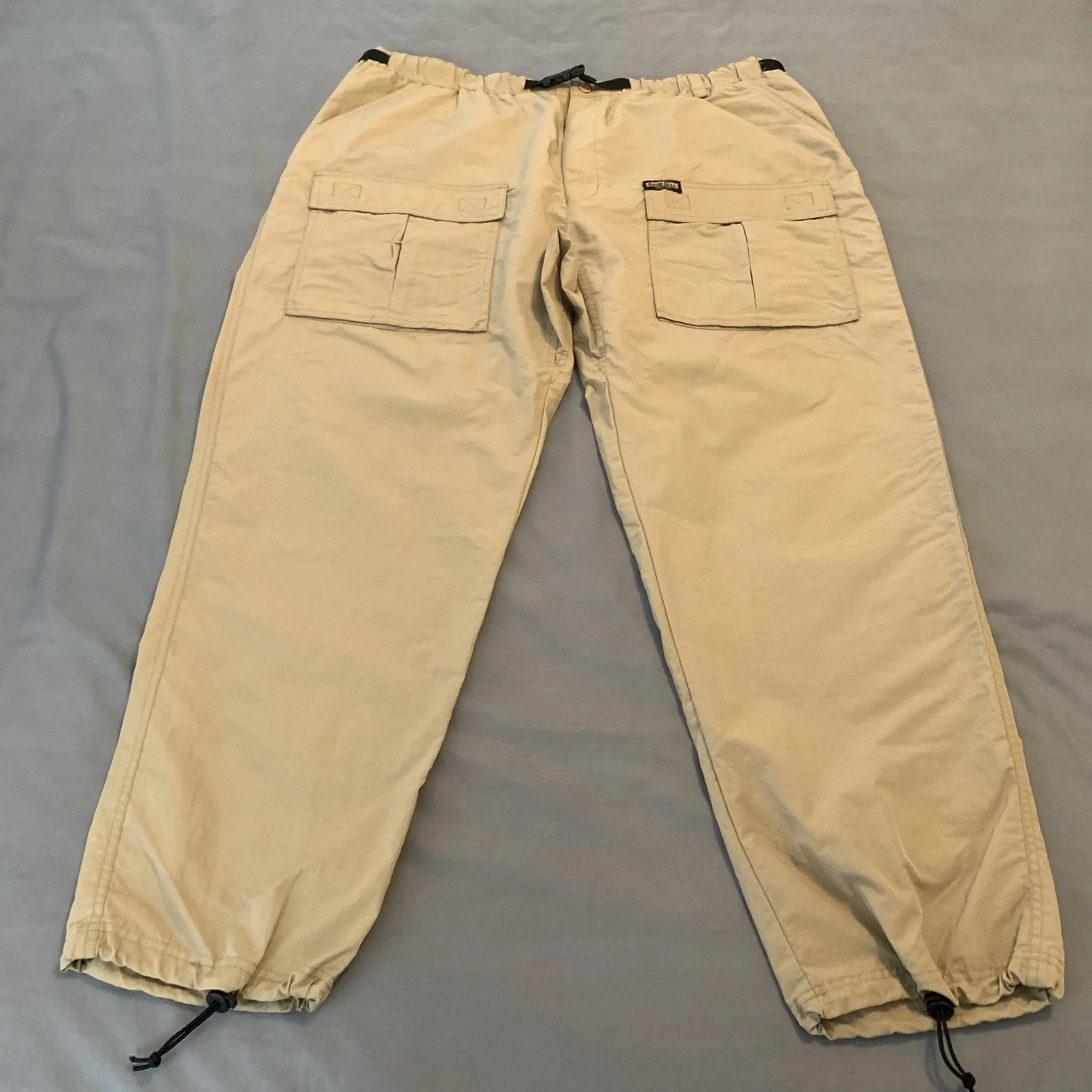 Guide Gear Cargo Pants Mens 43x31 Beige Elastic Waist Hiking Water Resistant
Opens in a new window o