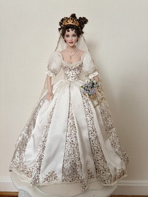 Franklin Mint Natalia - The Faberge Spring Bride. Porcelain Doll
