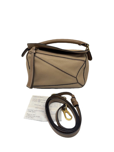 LOEWE puzzle Edge mini Sand Bag Used