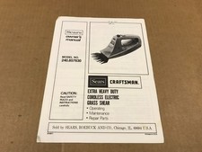 Vintage Sears Craftsman Extra Heavy Duty Cord...