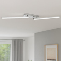 EGLO 1M Warm White LED Hanging Ceiling Light Bar Fixture Fitting Bulb Included