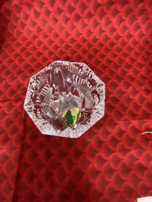 WATERFORD LISMORE CRYSTAL DIAMNOND CLOCK - JIM O'LEARY '94 IN BOX
