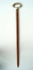 Vintage Brass Designer Handle Antique Style Wooden Walking Stick Nautical Cane