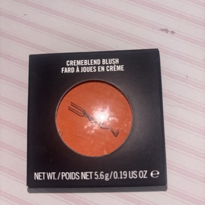 MAC Cremeblend Blush   Optimistic Orange (RARE, Discontinued 2012) new in box 