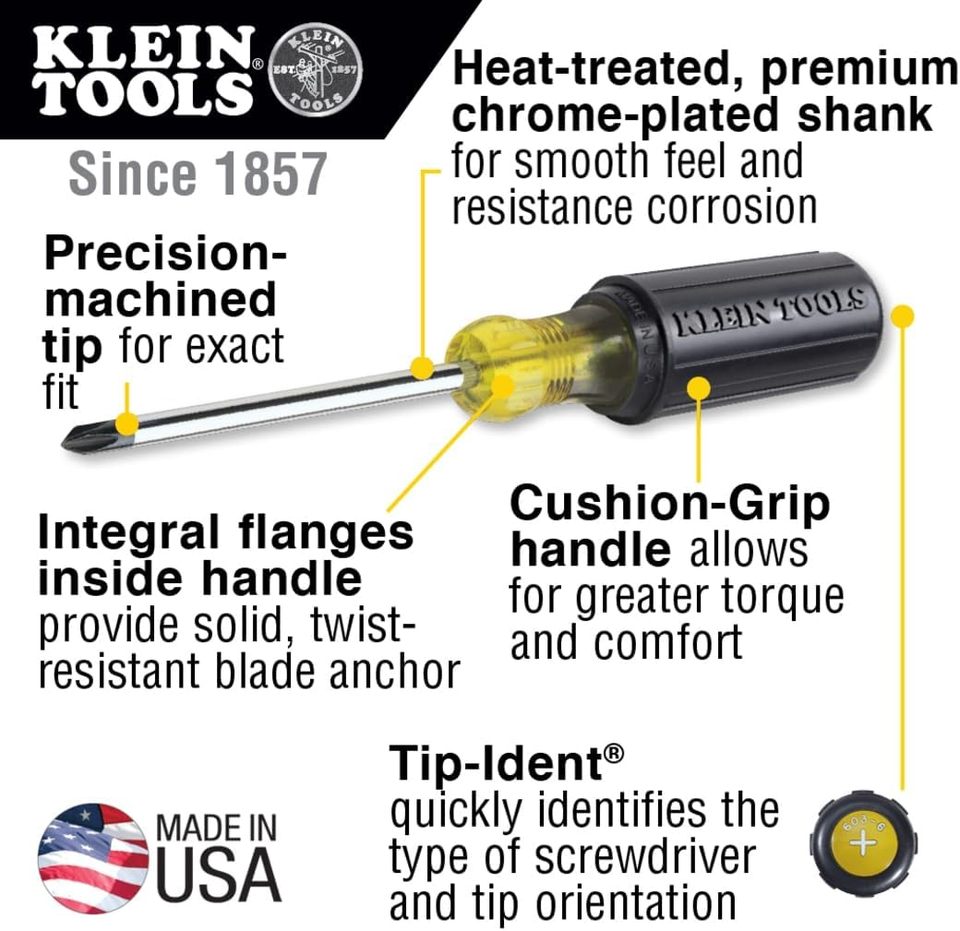 Klein Tools 85076 Screwdriver Set…