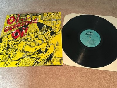  OI GLORIOUS OI  OG 1st LP 1987 w/ SHAM 69 ANGELIC UPSTARTS SECTION 5