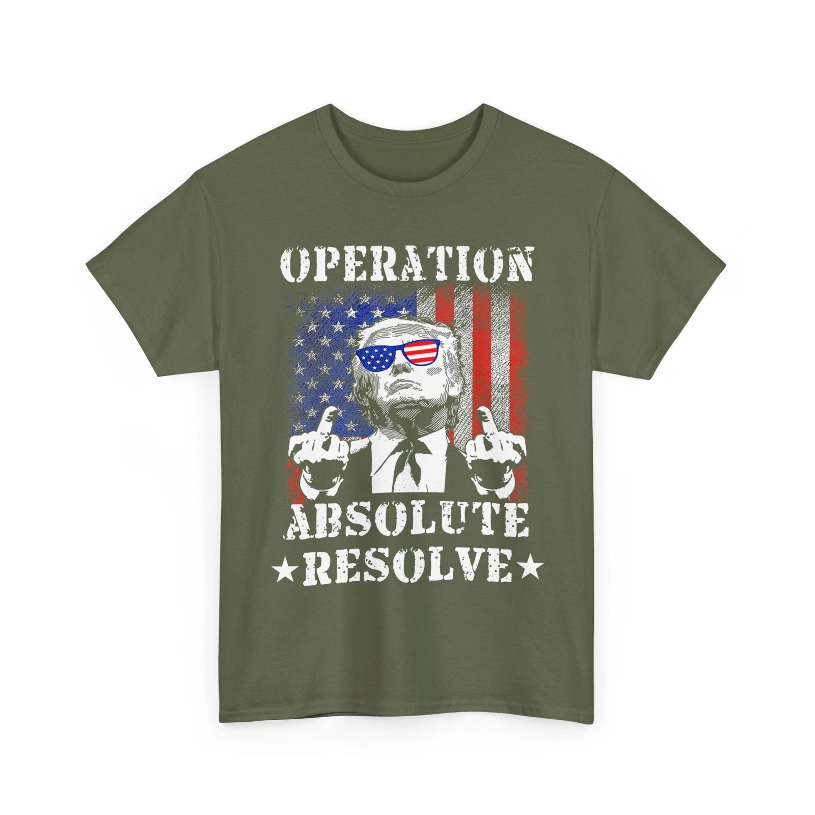 Operation Absolute Resolve American Bravery T-Shirt