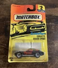 Matchbox Superfast #2 Corvette Grand Sport • Carded • 1:64 Die-Cast  Vintage MBX