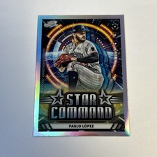 2024 Topps Cosmic Chrome - Star Command Pablo Lopez #SC-15