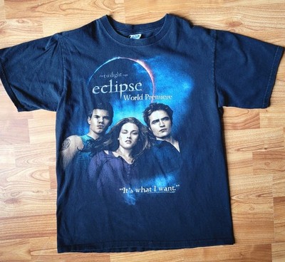 Y2K 2010 Twilight Saga Movie Promo Shirt Eclipse World Premiere Medium Med Anvil